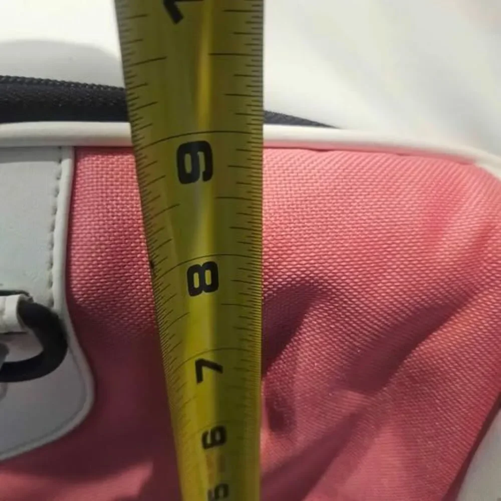 White Pink Black Pet Carrier Bag
